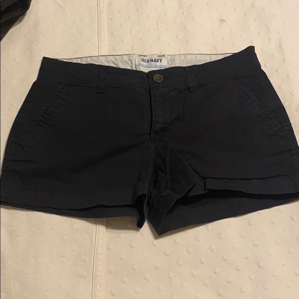 Black Khaki Shorts